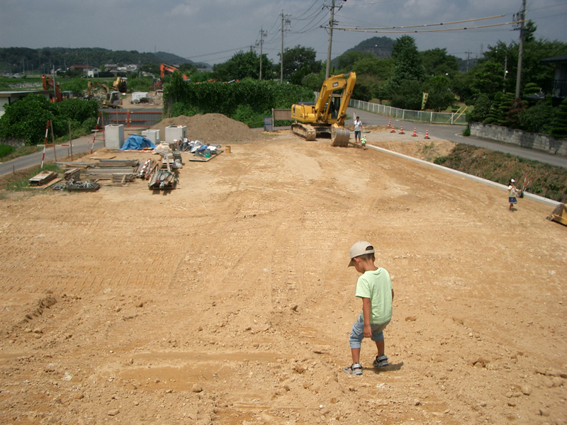 医院建設の模様