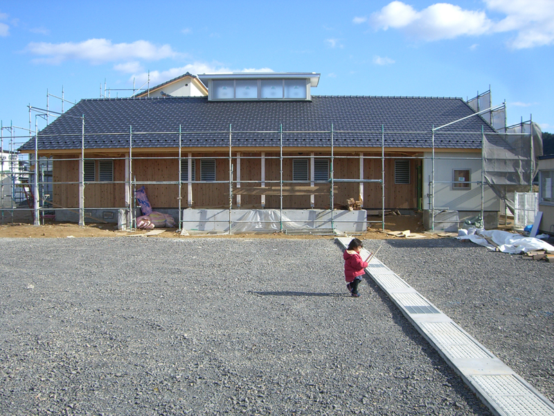 医院建設の模様